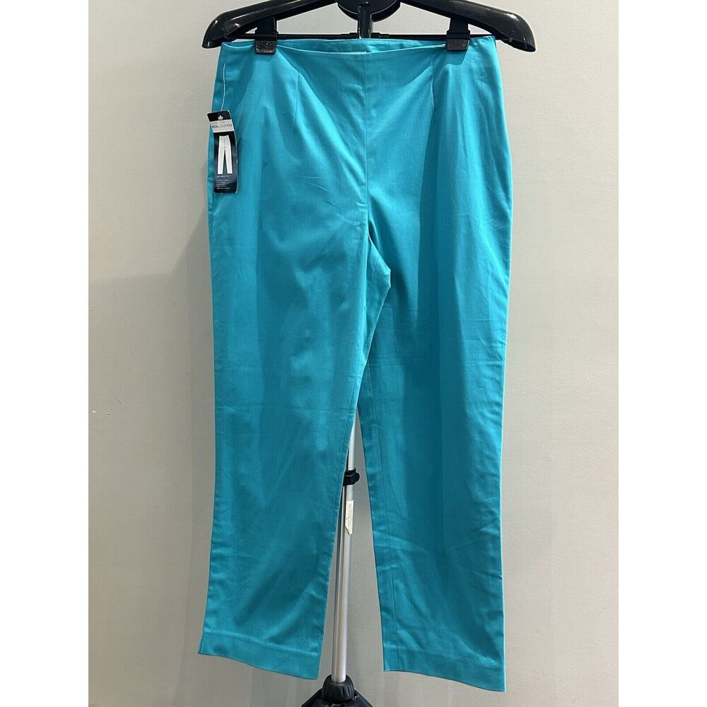 NWT Real Clothes Women's size 8 Grace Teal Pants